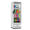 Bivolt Inverter VRS16 Porta de Vidro Full White 485L